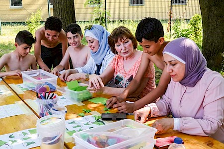 Gemeinsam aktiv für Kinder sein –  das verbindet die Menschen in Senftenberg.