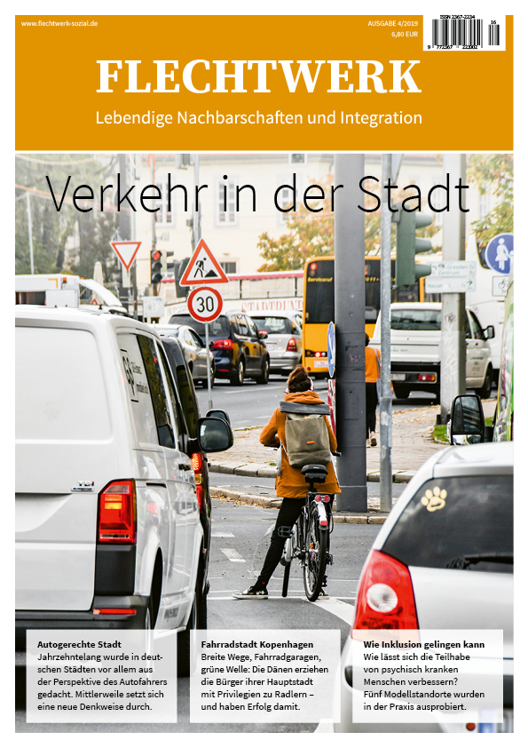 Titelseite: Verkehr in der Stadt