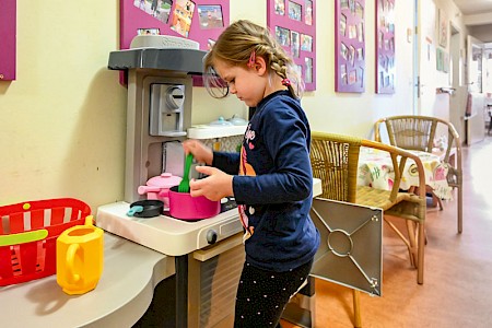 Oft kommen die Bewohner schon als Kinder in das ­Wohnzentrum und bleiben ihr Leben lang.