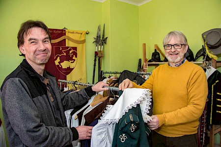 Steffen Frenzel (l.) und Konrad Schleicher