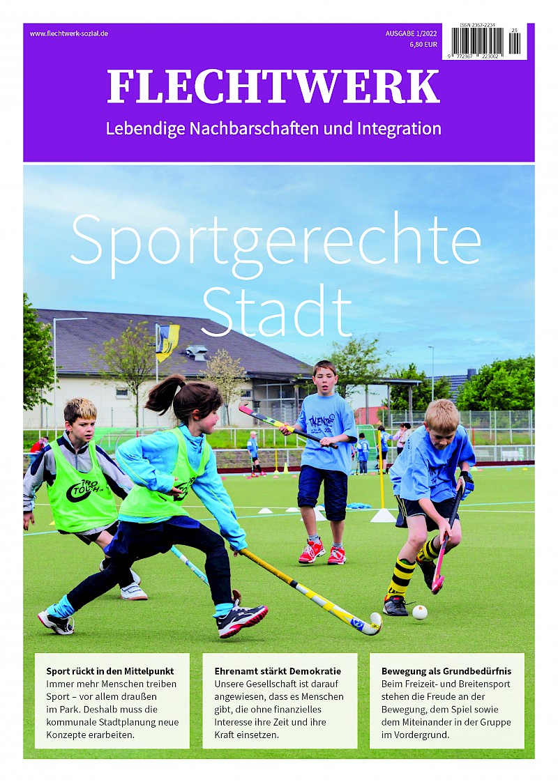 Titelseite: Sportgerechte Stadt