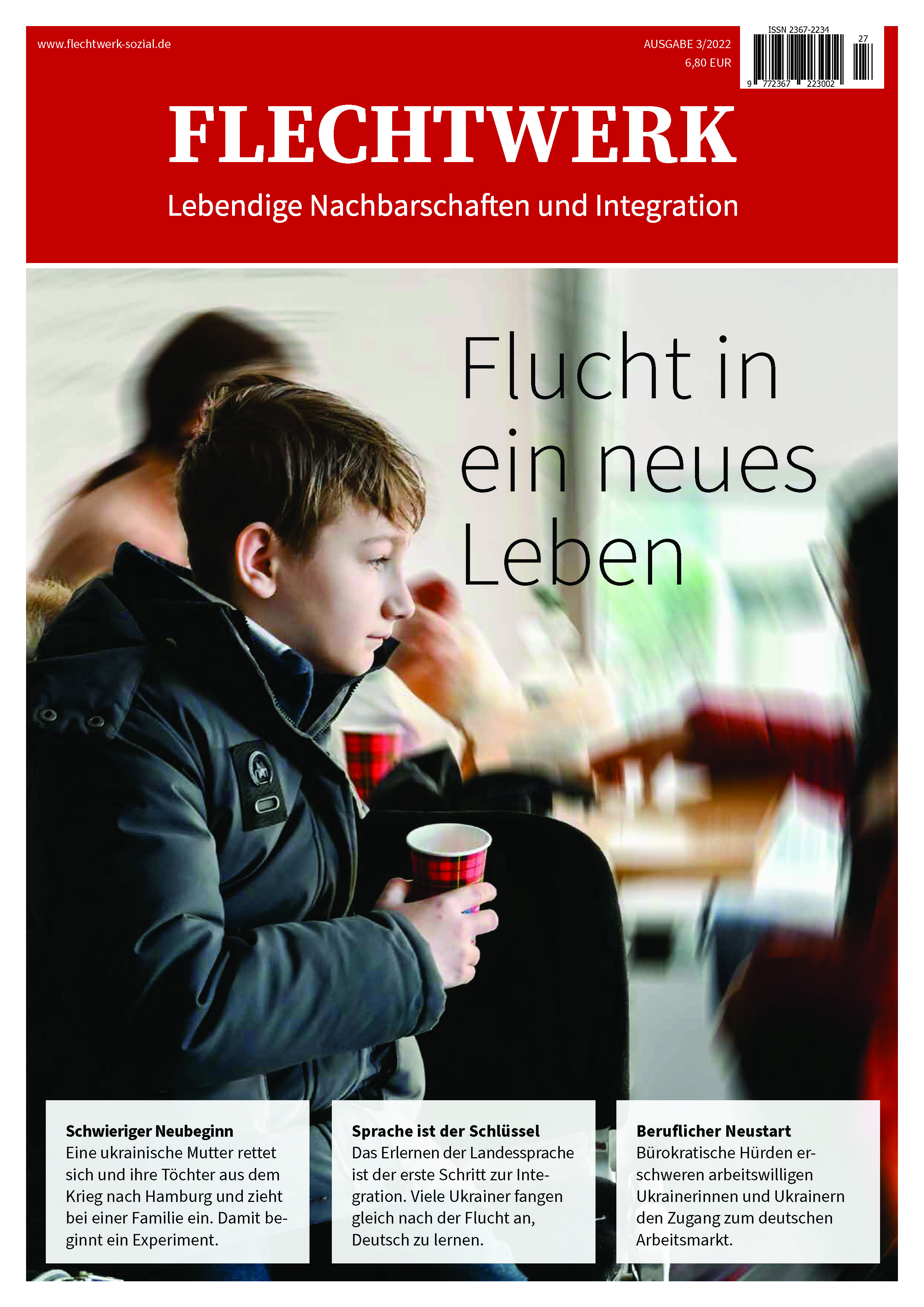 Titelseite: Flucht in ein neues Leben