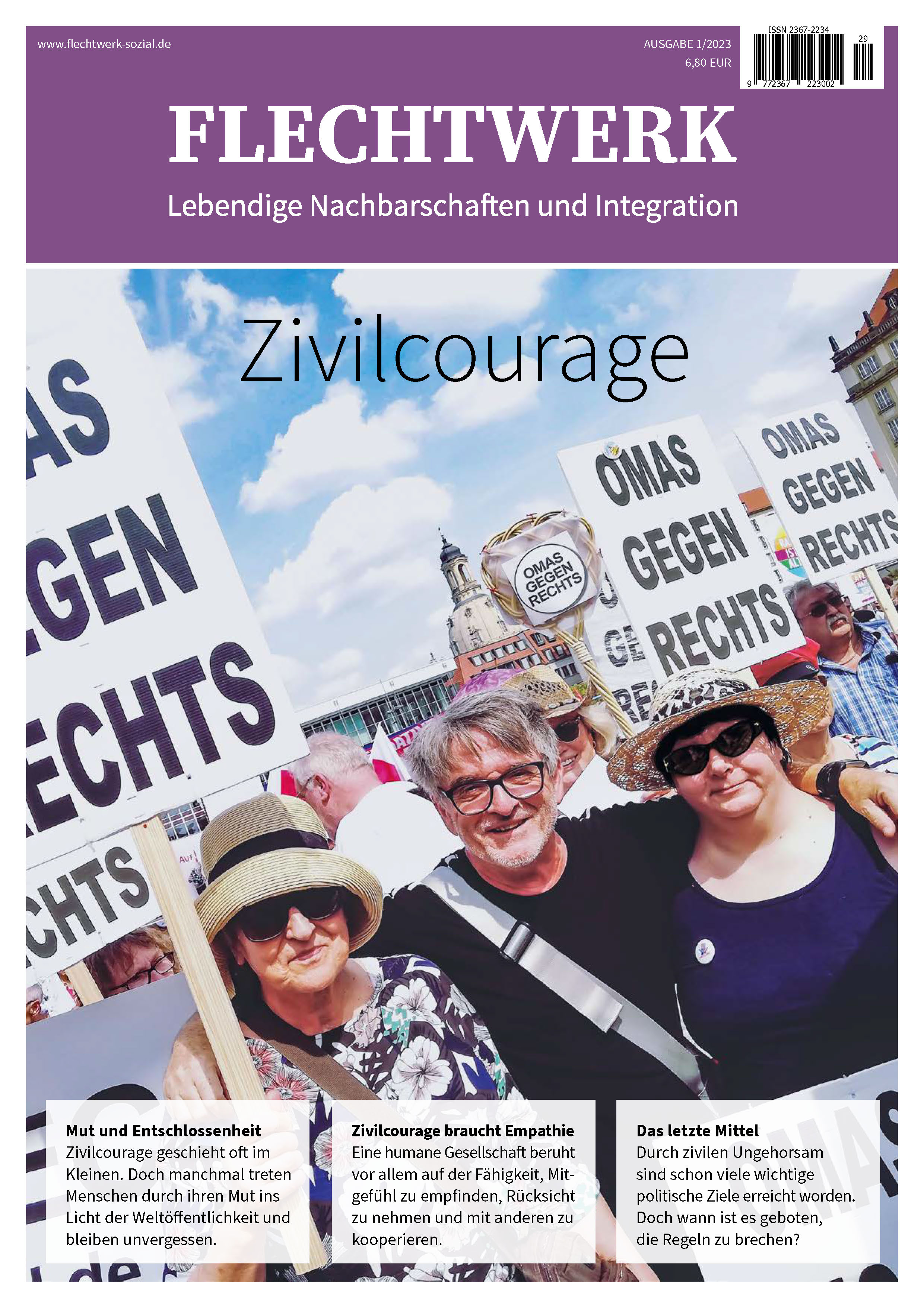 Titelseite: Zivilcourage