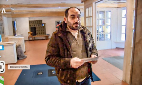 Hassan Aldib ist für die Bewohner ein Vorbild und für die Behörden ein wichtiger Ansprechpartner.