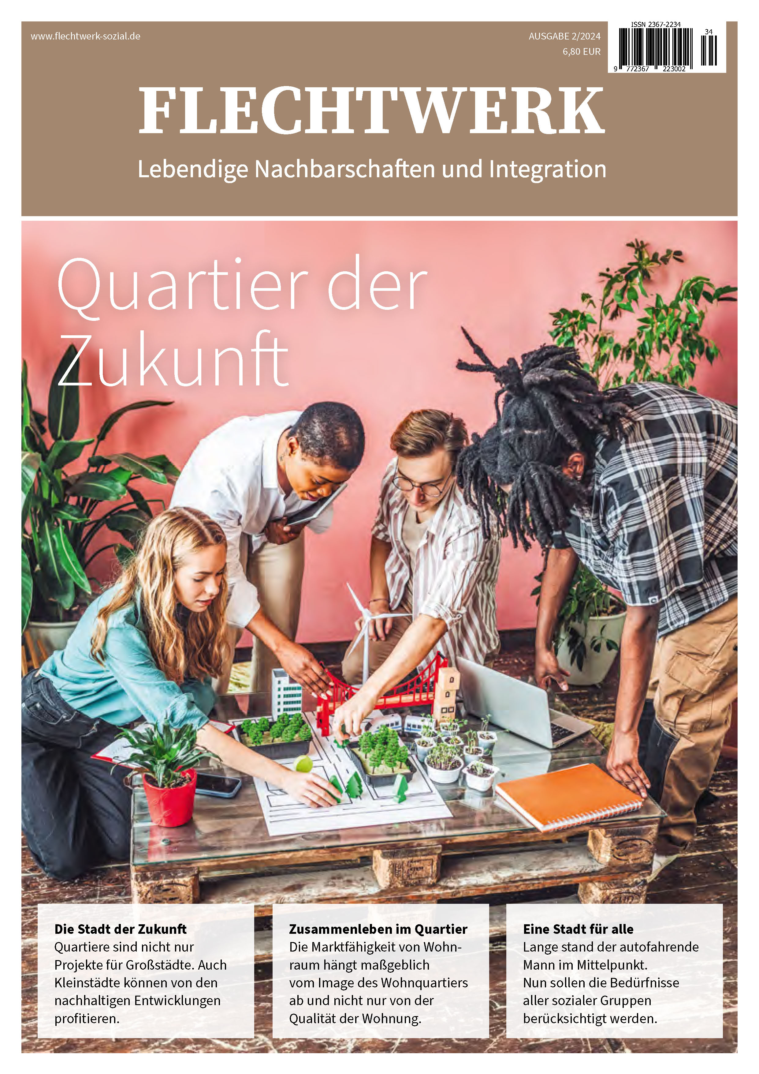 Titelseite: Quartier der Zukunft