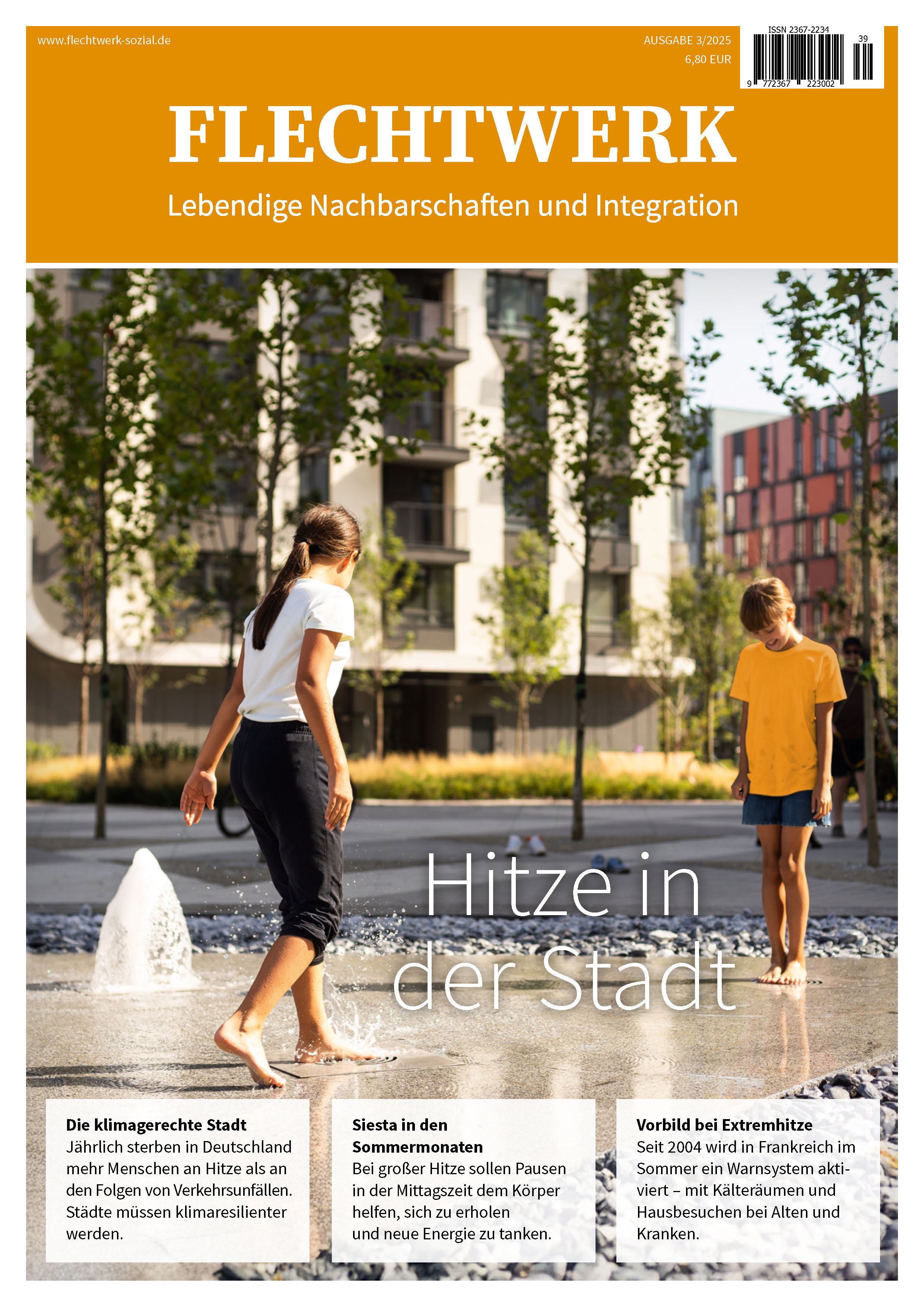 Titelseite: Hitze in der Stadt