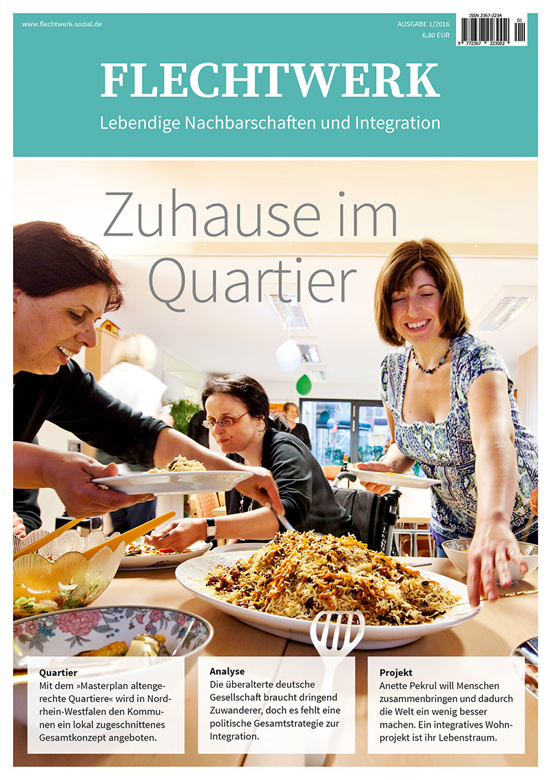 Titelseite: Zuhause im Quartier