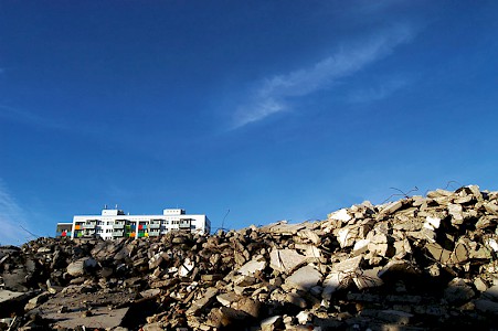 Abriss von Mietswohnungen in den  Städten, Leerstand von Häusern auf  dem Land