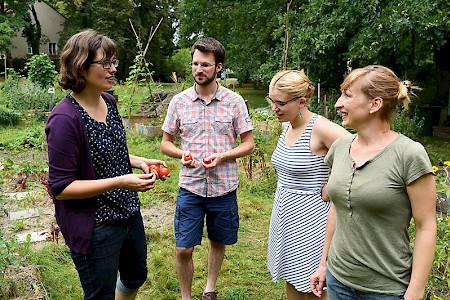 Nicht für sich allein in einer Kleingartenkolonie hinzuwerkeln, sondern die Freude am Gemeinsamen und am Teilen führt die »Stadtgärtner« zusammen.