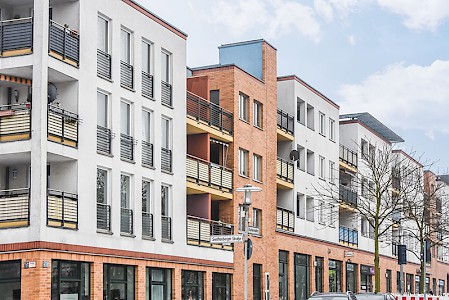 Lückenbebauung in Berlin Hellersdorf