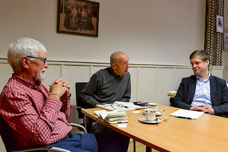 Zu den Vereinsvertretern hat der ­Bürgermeister einen guten Draht.