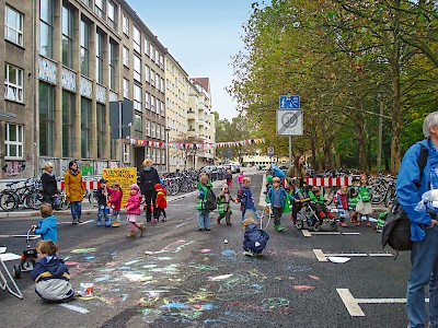 Streitobjekt: Die temporäre Spielstraße im Prenzlauer Berg