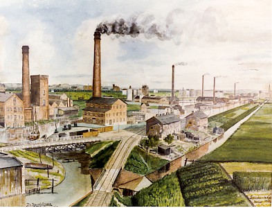 Mit Ausstellungen und Rundgängen wird ­Stadtteilgeschichte sichtbar gemacht.