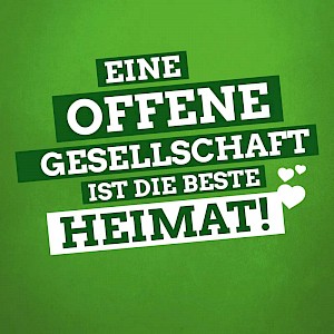 Wahlplakat der Grünen zur  Landtagswahl in Niedersachsen 2017